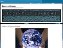 Tablet Screenshot of eccentricshadows.com